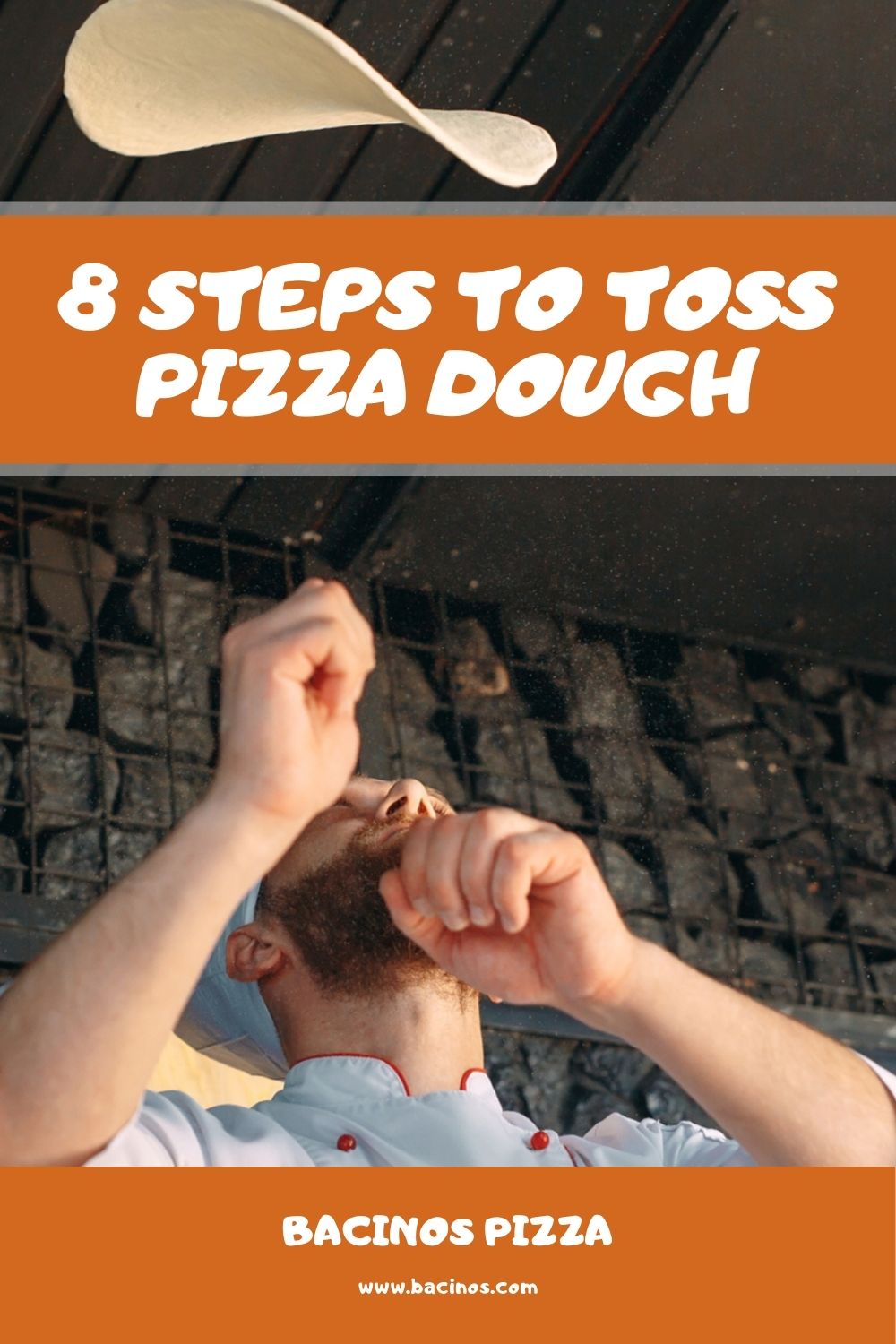 8 Steps to Toss Pizza Dough 1