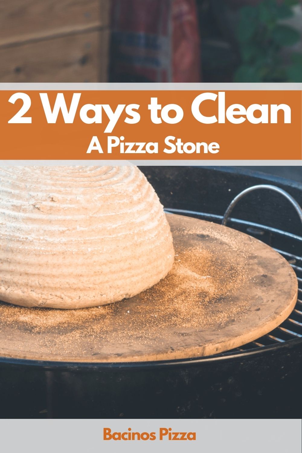 Clean A Pizza Stone pin1