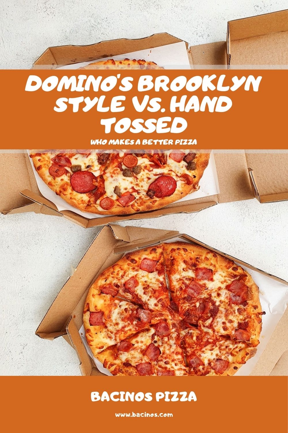 Domino's Brooklyn Style vs. Hand Tossed What's the Difference 3