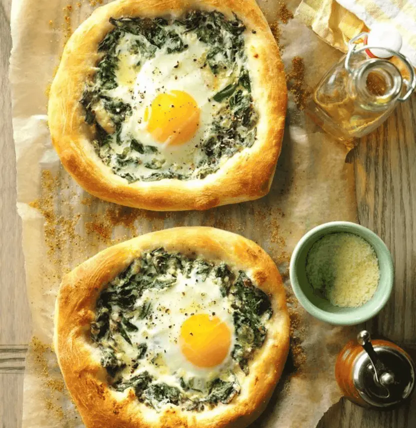 Egg-and-Spinach Breakfast