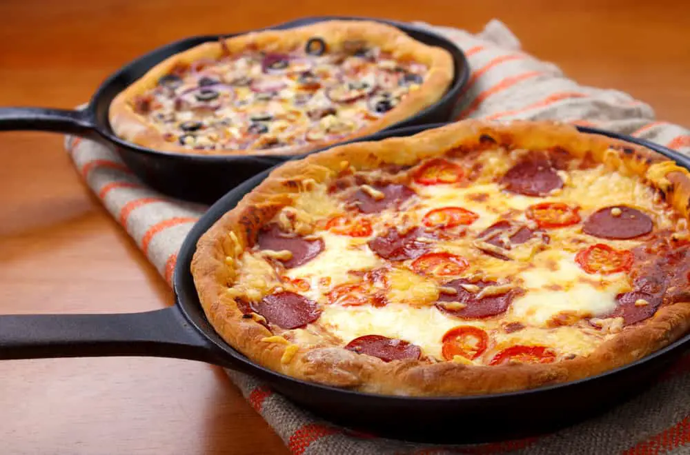 Como para aquecer a pizza com o micro-ondas e um pan