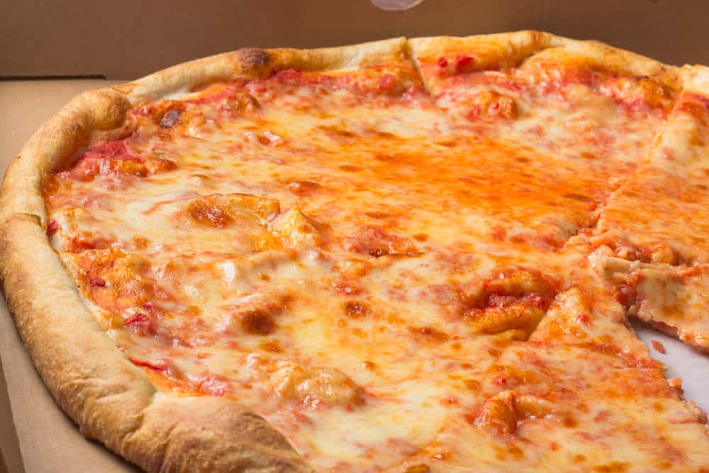 New York pizza crust