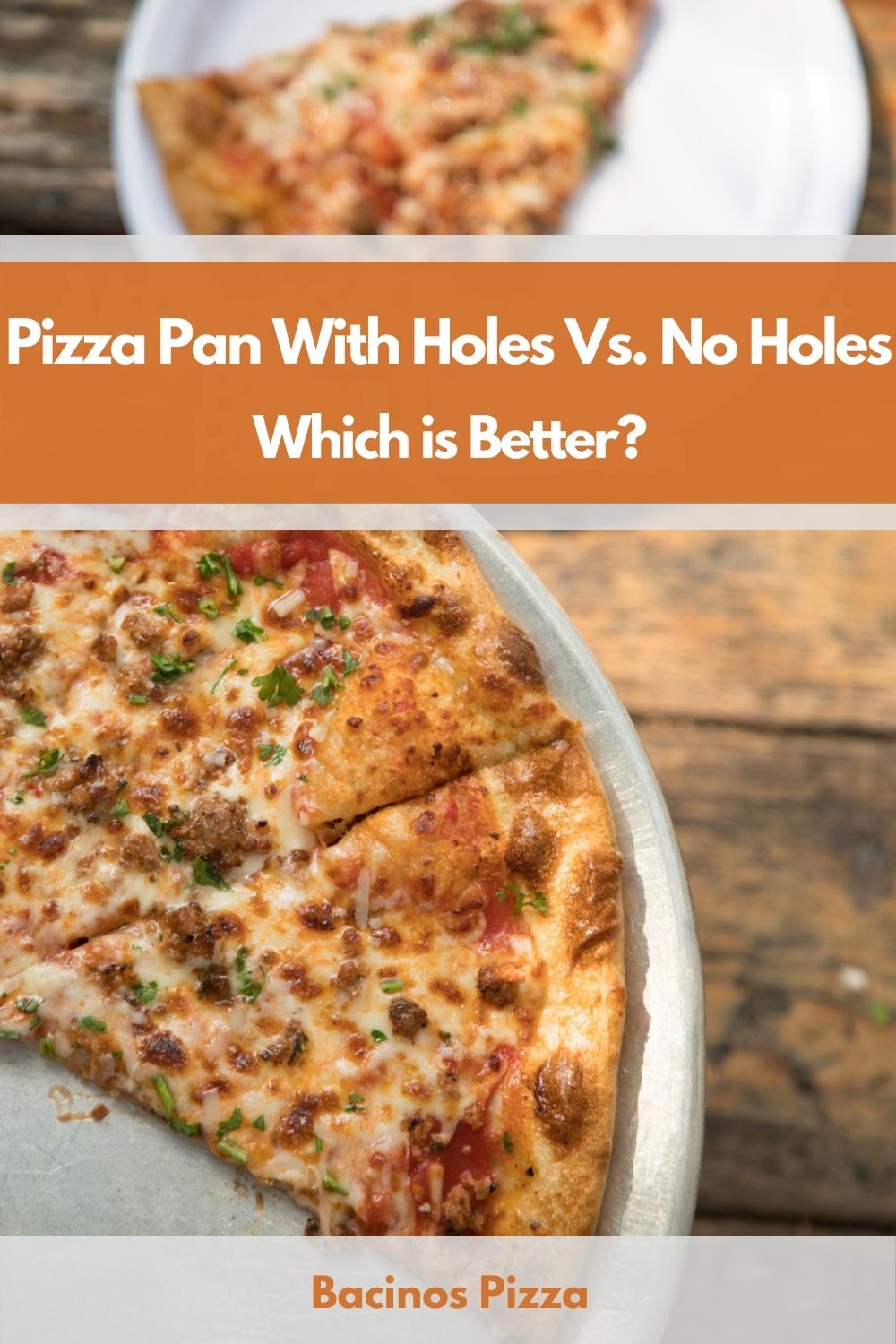 Pizza Pan With Holes Vs. No Holes Which is Better pin
