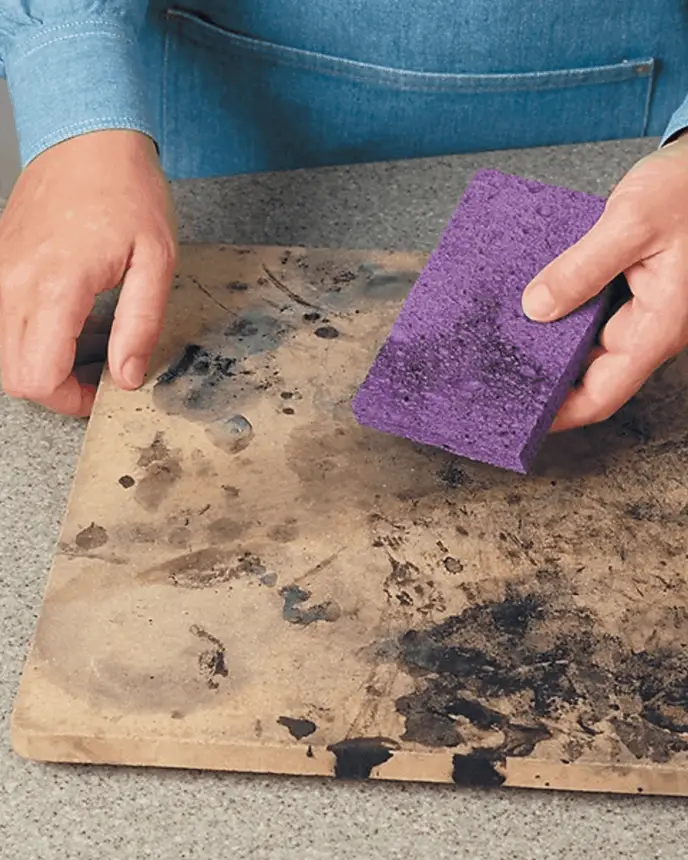 What tools do you need to clean a pizza stone