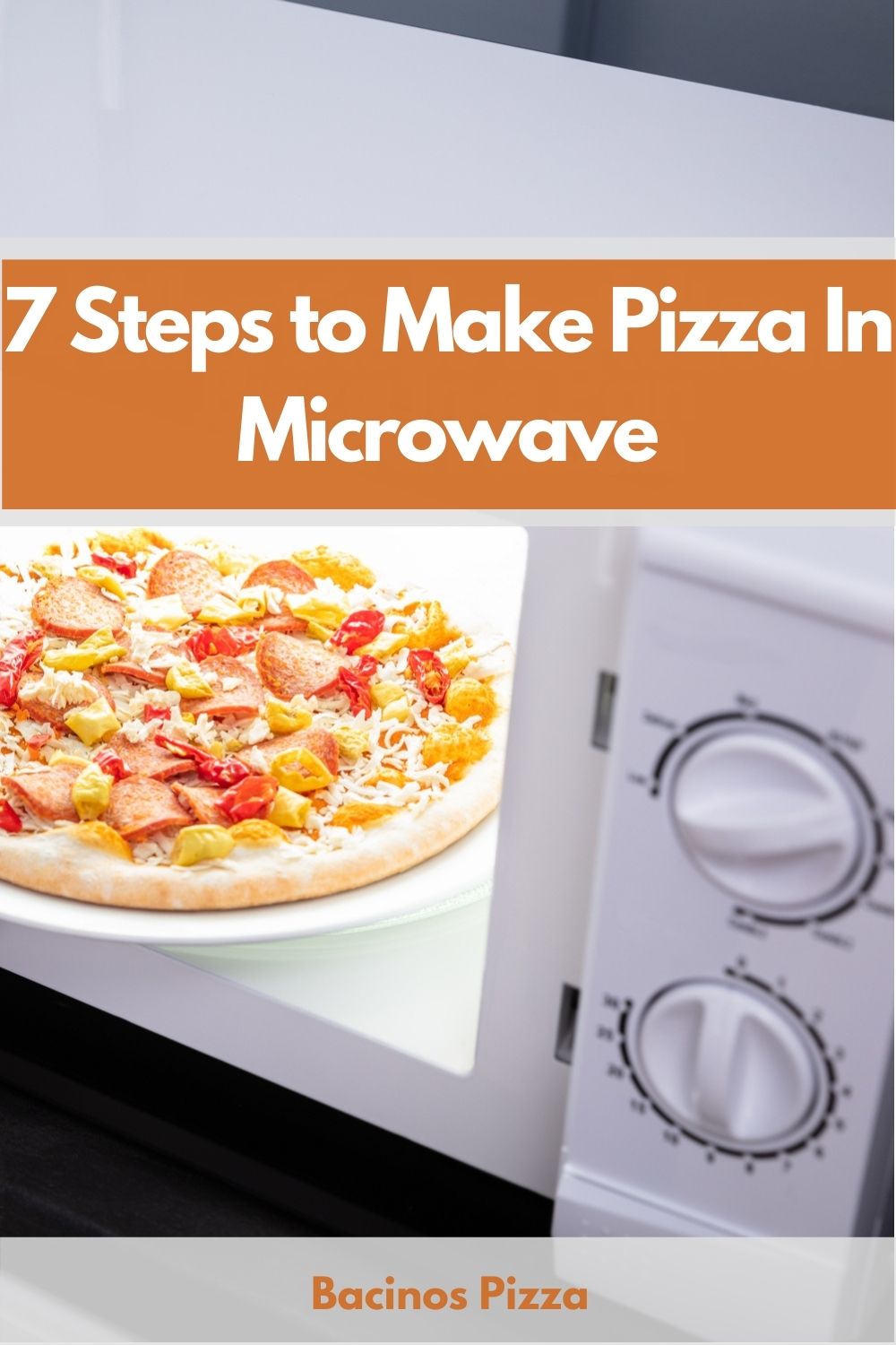 7 Steps to Make Pizza In Microwave pin