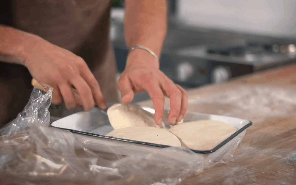 Bring your dough to room temperature