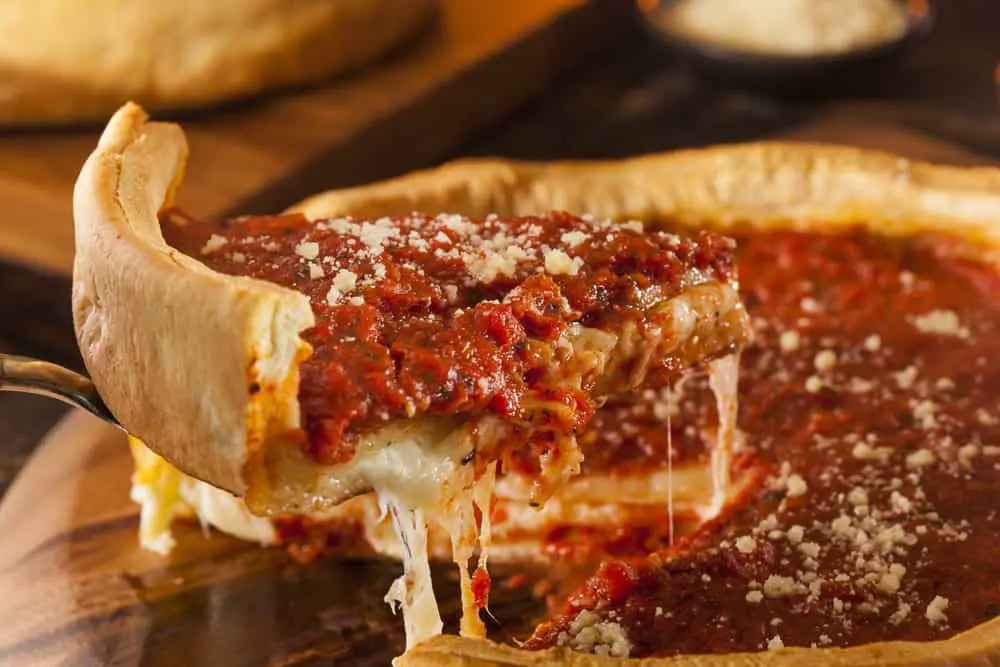 Chicago Style Pizza topping