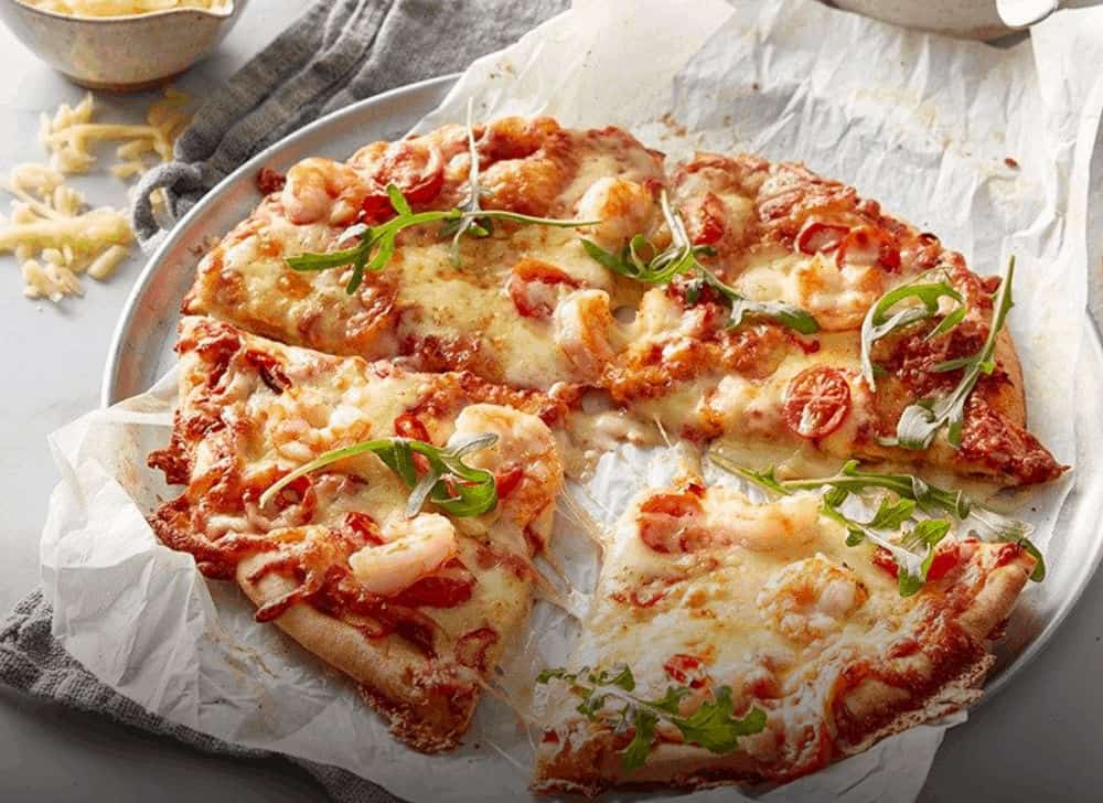 Chili-Prawn-Pizza