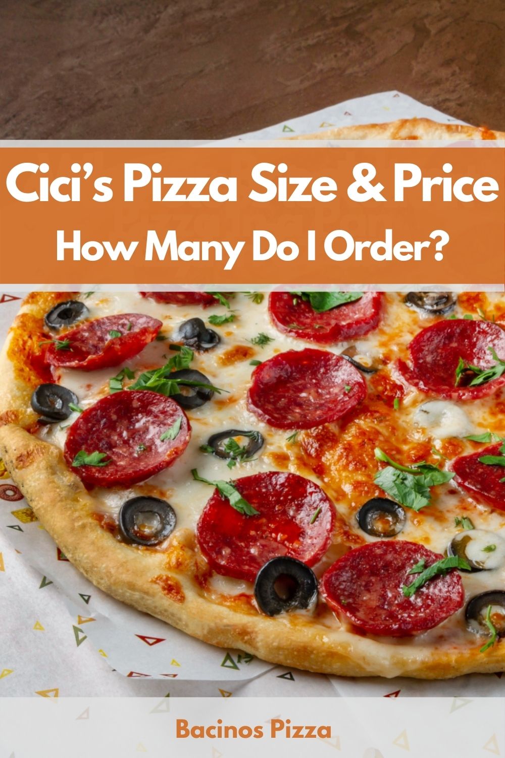 Cici’s Pizza Size & Price How Many Do I Order pin 2