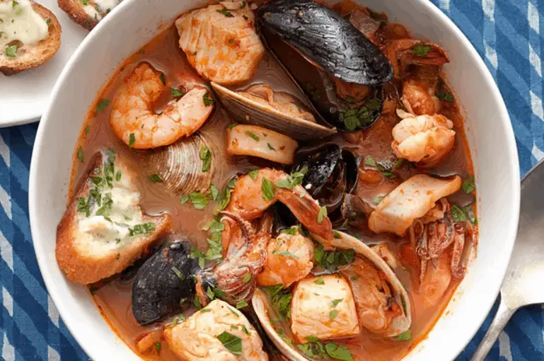 Cioppino Seafood Stew with Gremolata