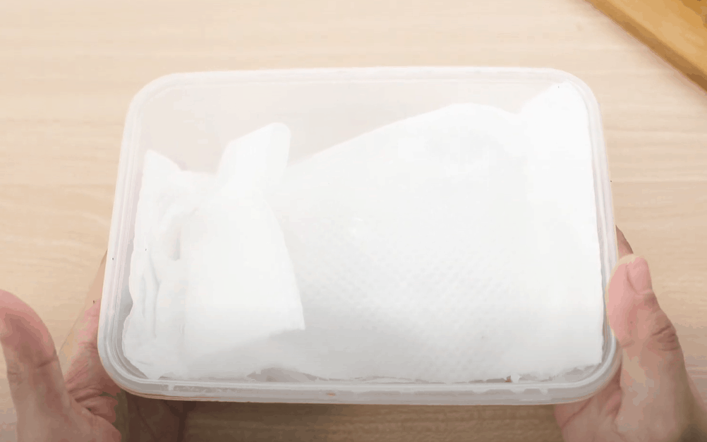 Cover the Container with a Lid