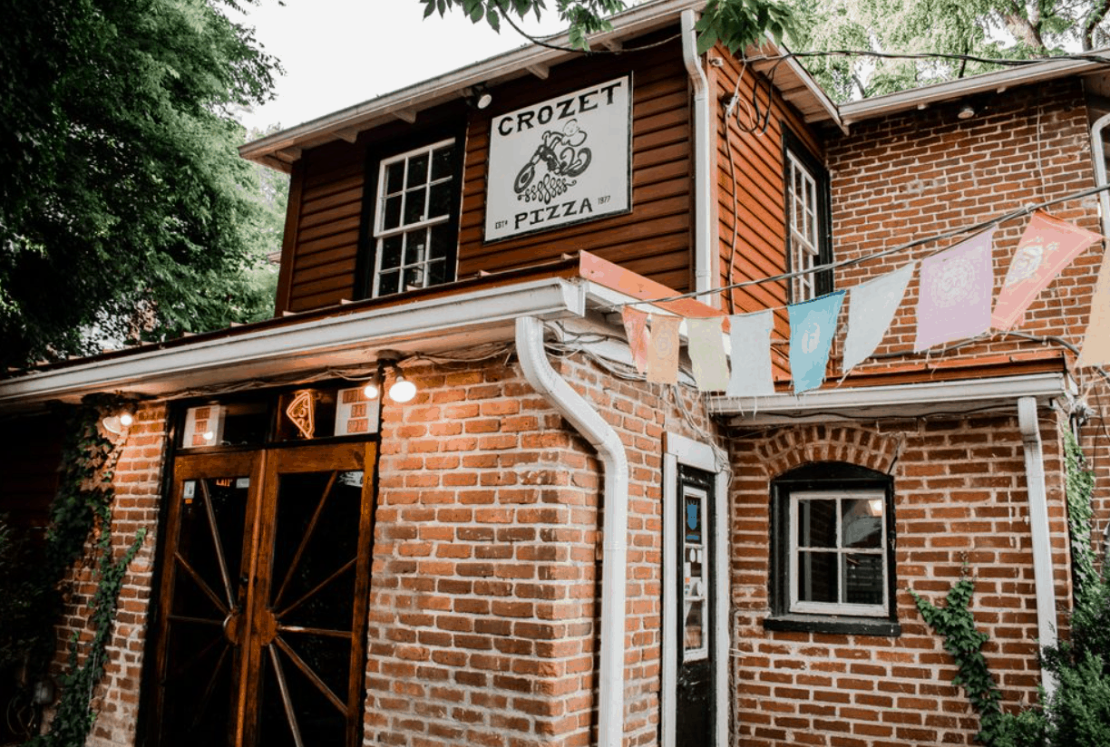 Crozet Pizza at Buddhist Biker Bar