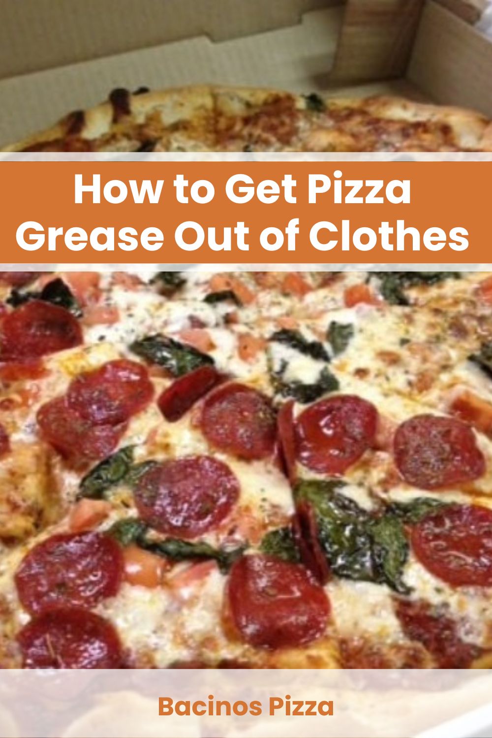 Get Pizza Grease Out of Clothes