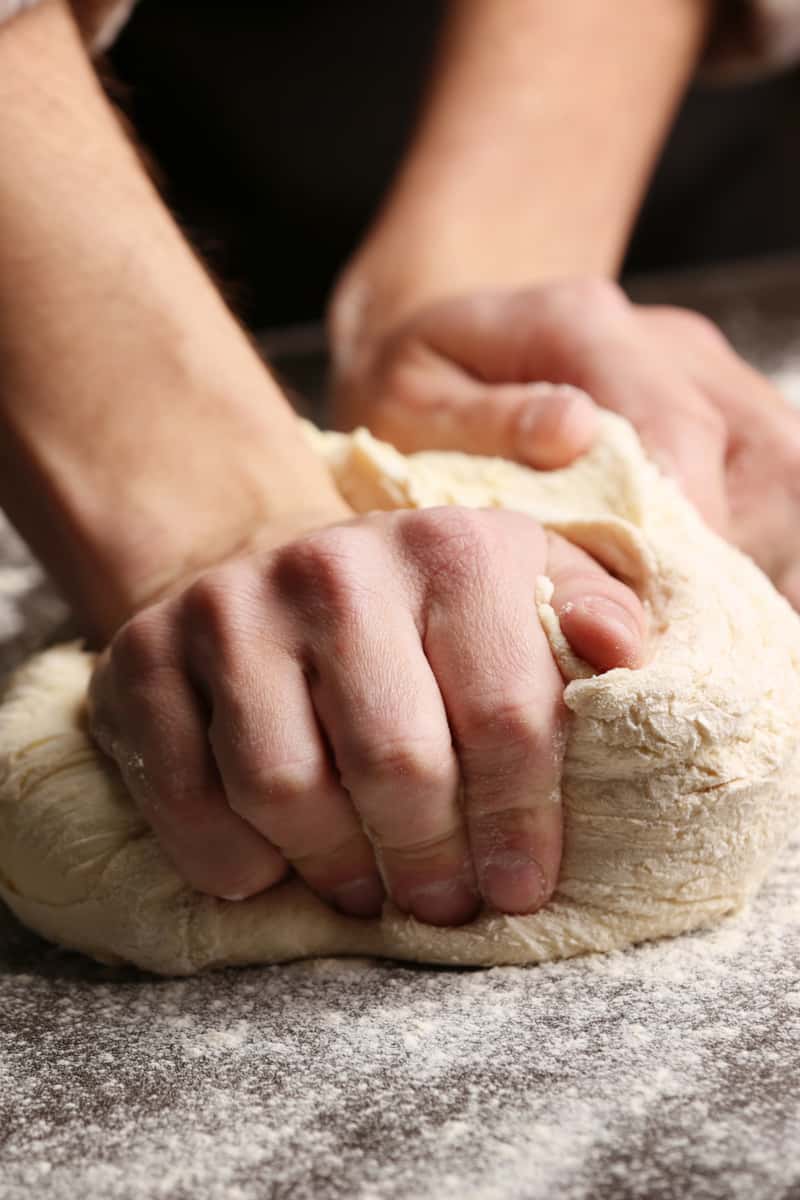 Give the dough a good knead