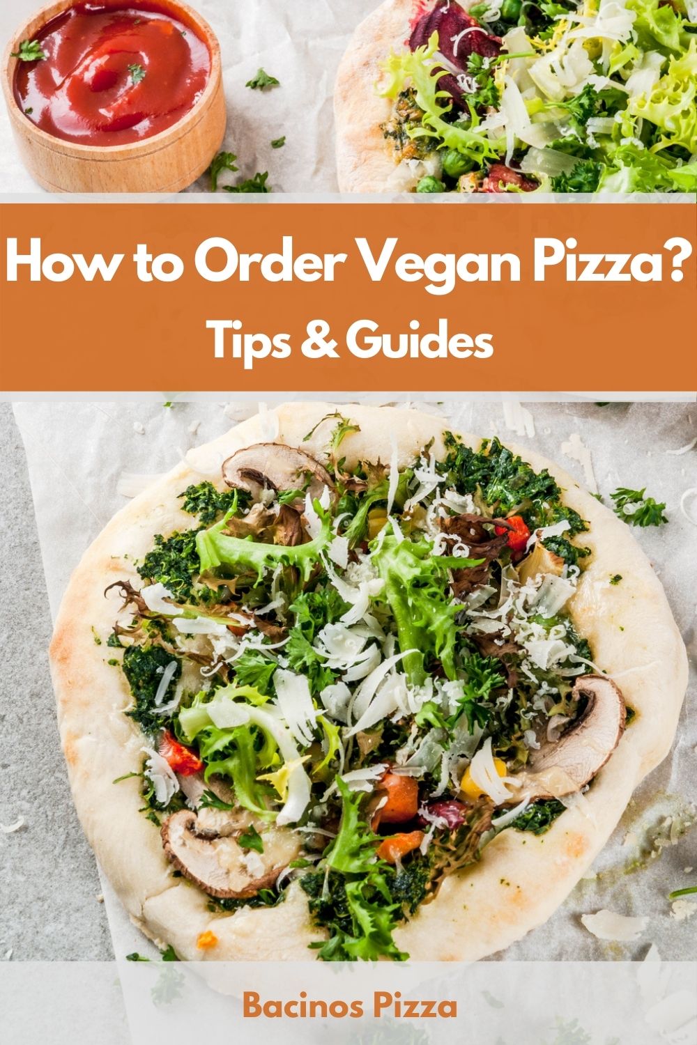How to Order Vegan Pizza pin 2