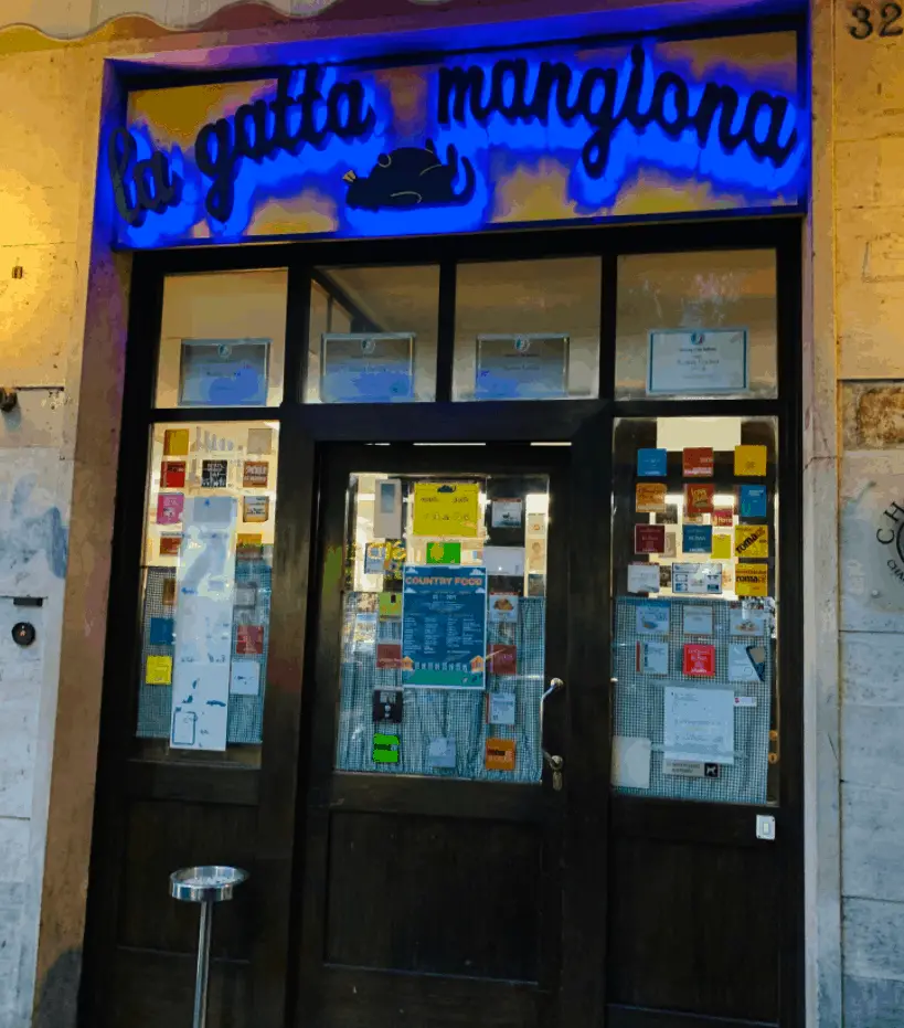 LA GATTA MANGIONA