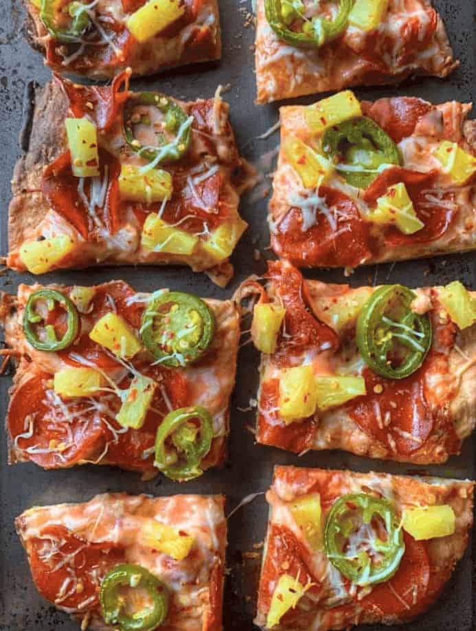 Low-calorie-Pepperoni-Pizza