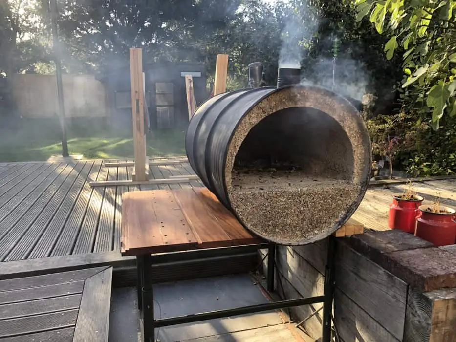 Oil Drum Pizza Oven