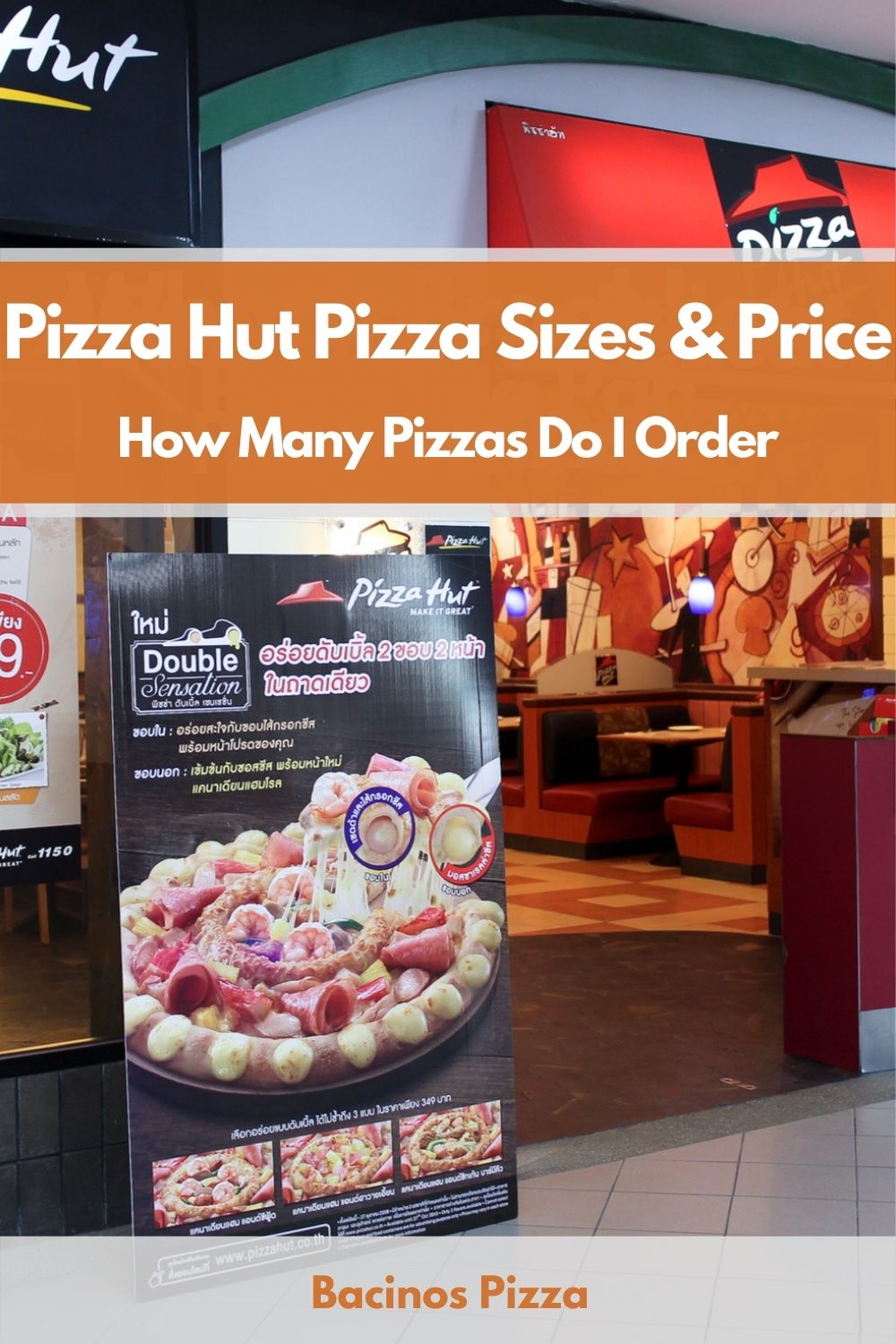 Pizza Hut Pizza Sizes & Price How Many Pizzas Do I Order pin