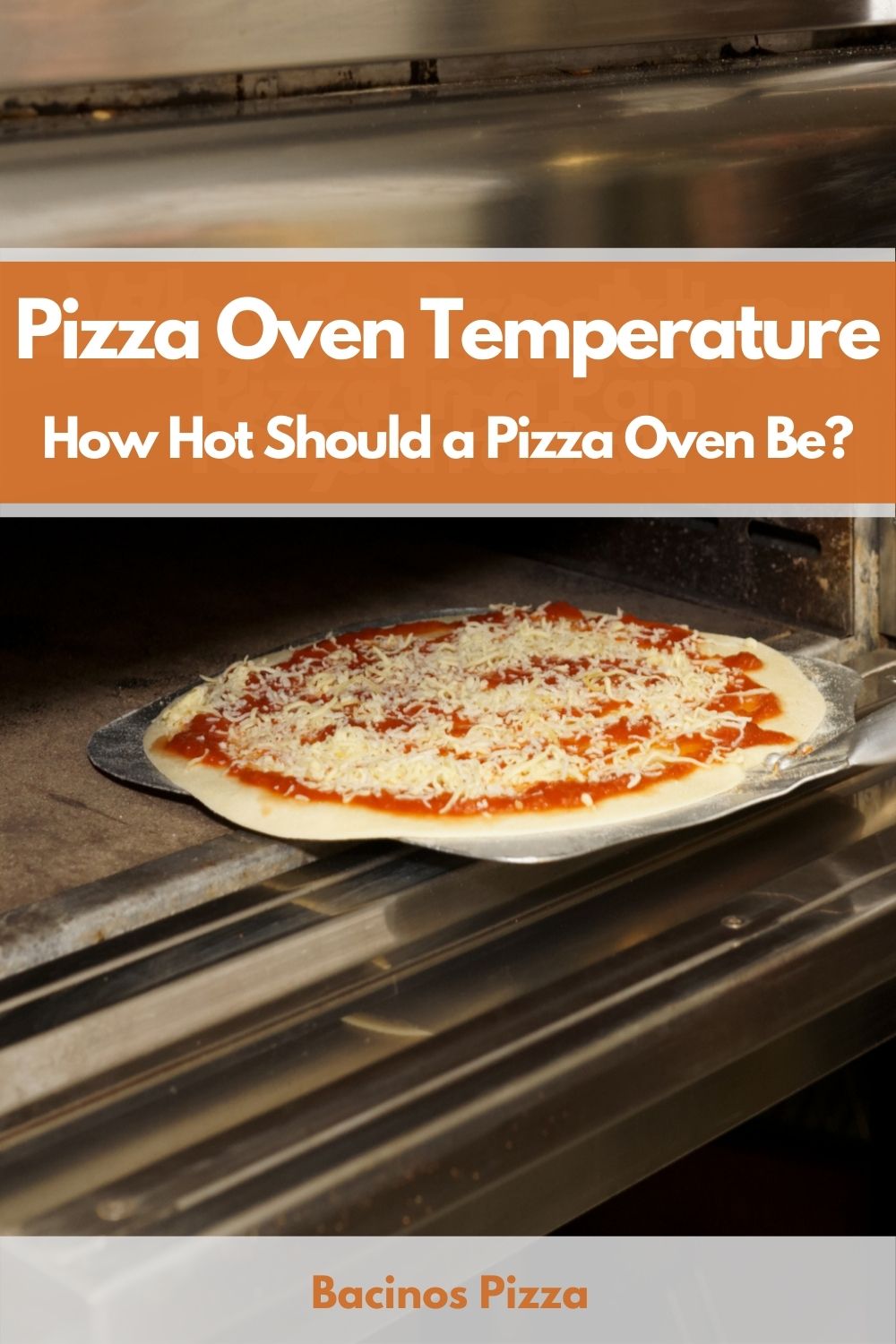 Pizza Oven Temperature How Hot Should a Pizza Oven Be pin