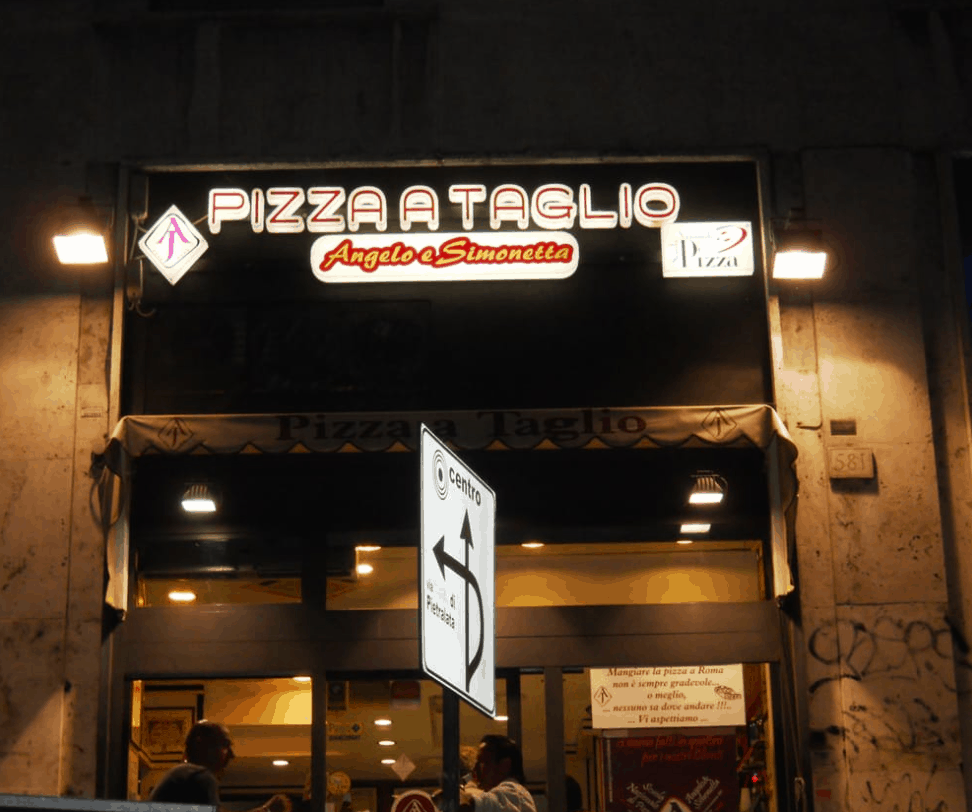 Pizzeria a taglio Angelo & Simonetta
