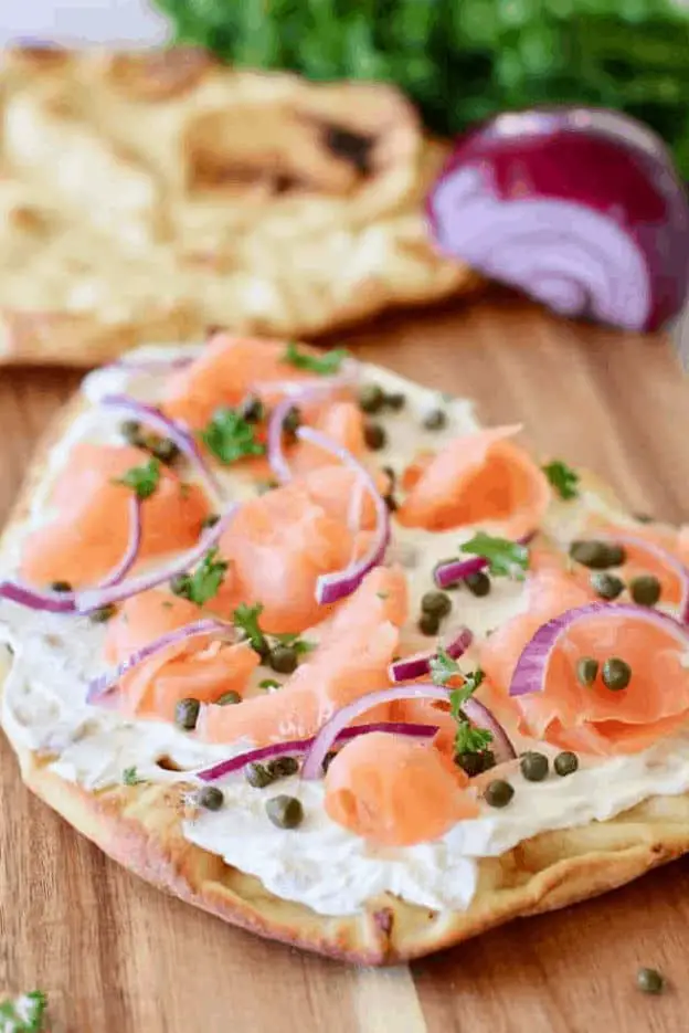 Smoked-Salmon-Pizza