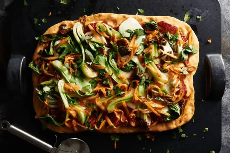 Spicy-Korean-Kimchi-Pizza