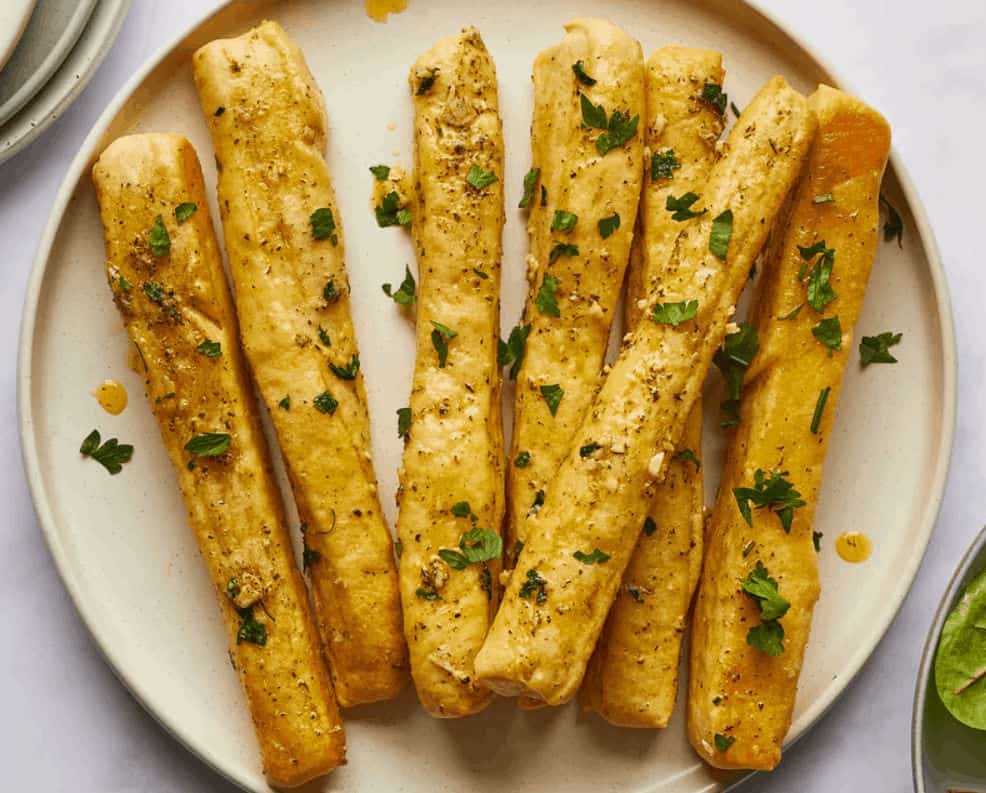 Spruce-Garlic-Breadsticks