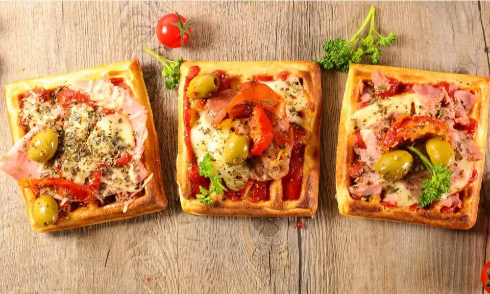 Sun-dried-Tomato-Waffle-Pizza