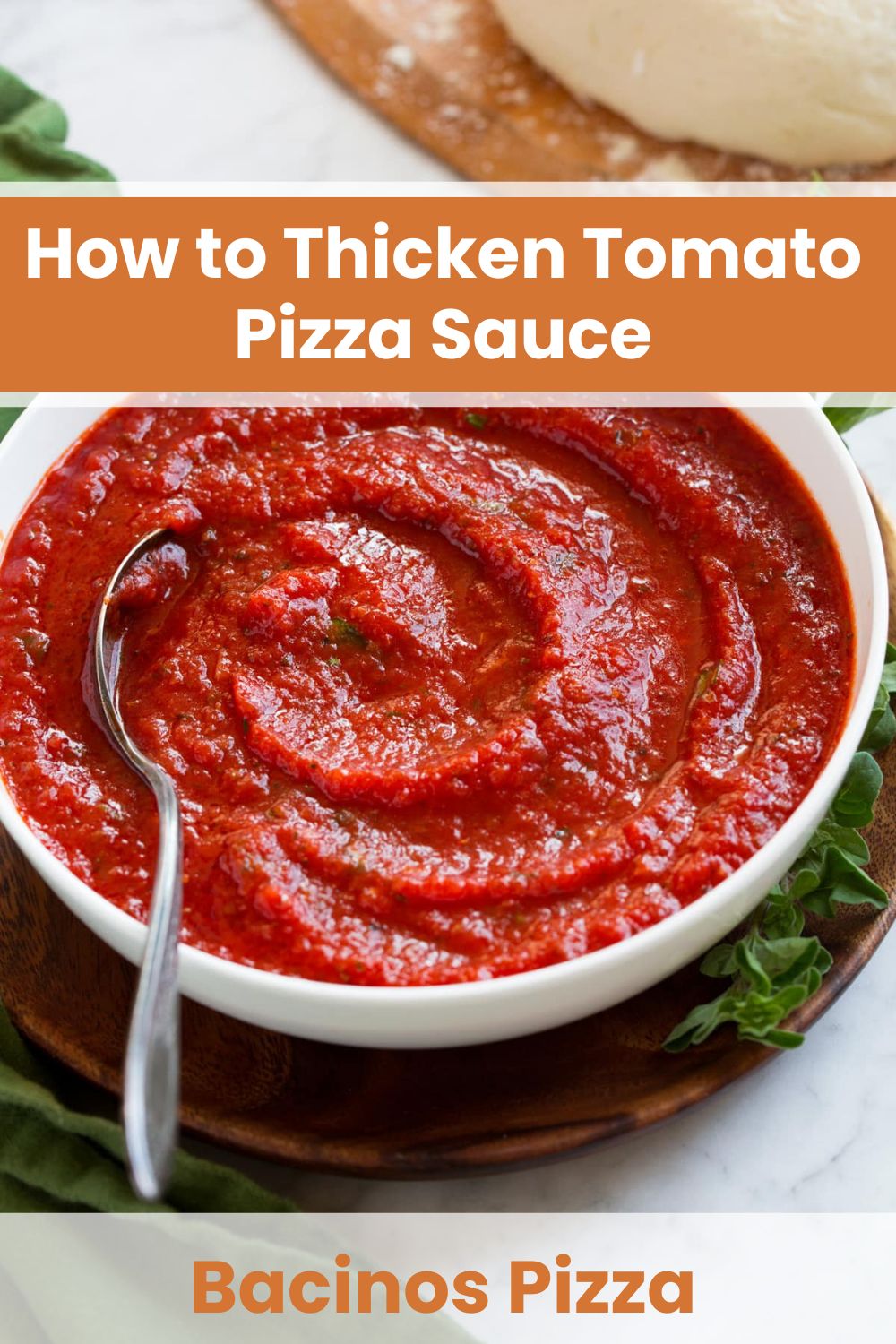 Thicken Tomato Pizza Sauce