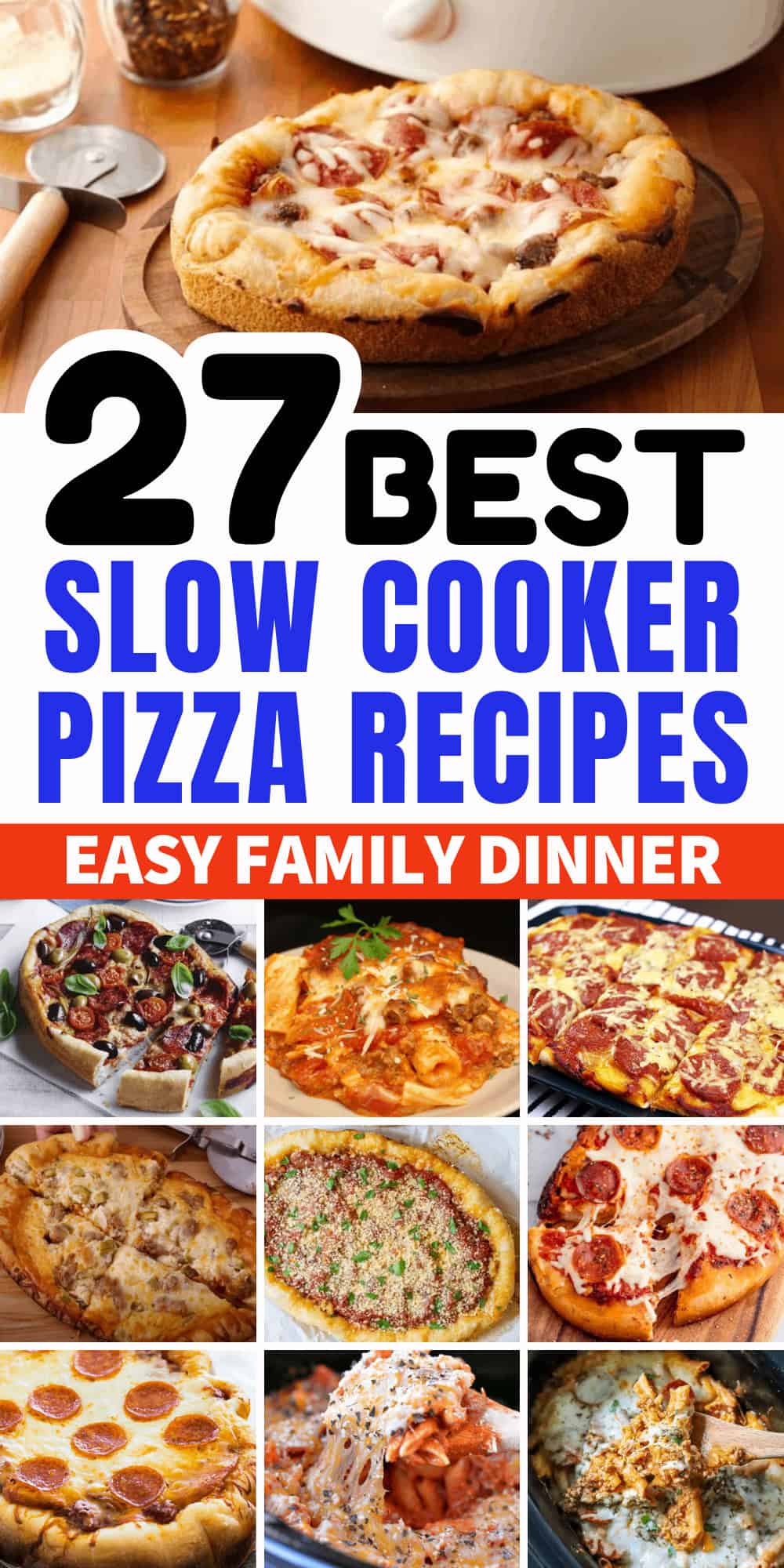 slow cooker pizza