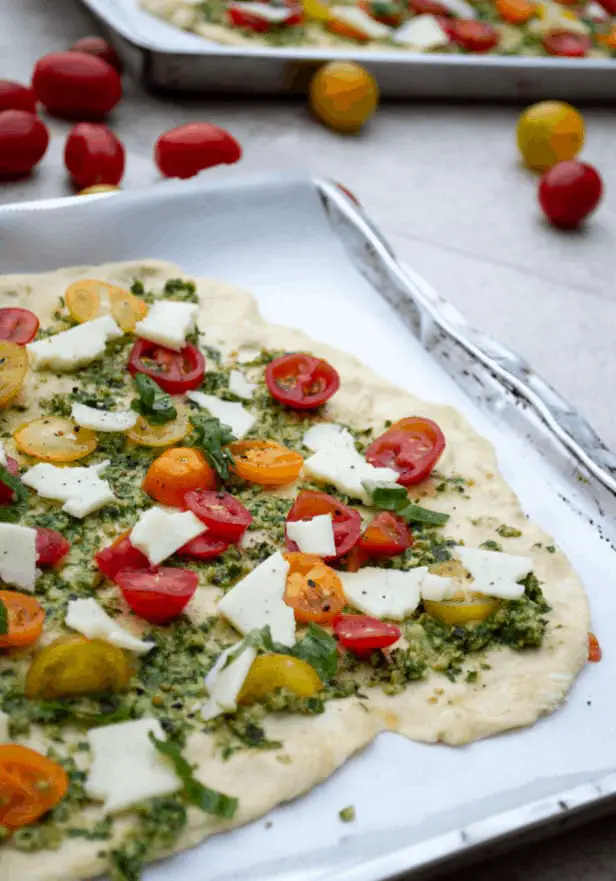 Christina-Zitos-Pesto-Margherita-Pizza-Recipe