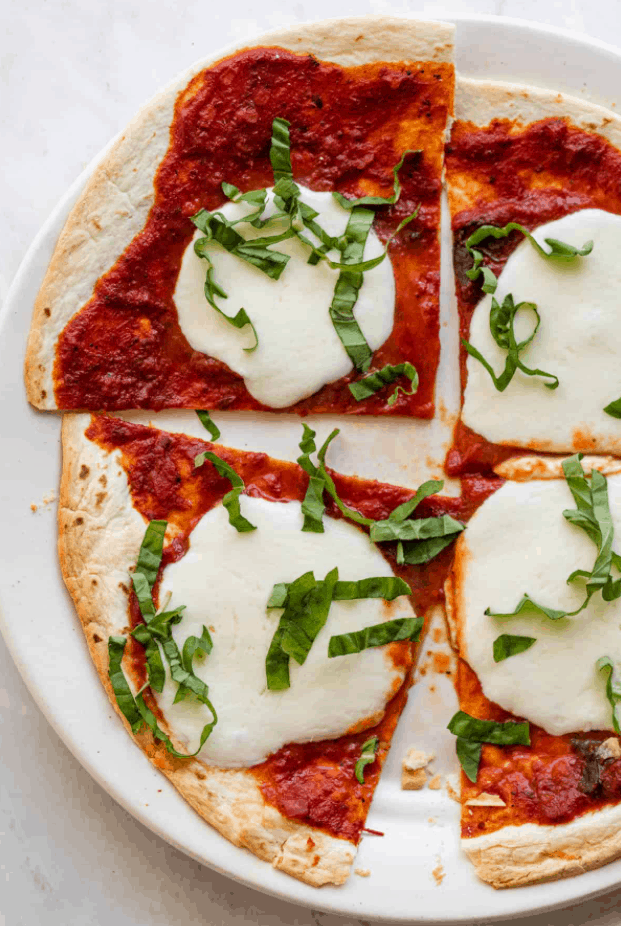 Easy-Vegetarian-Tortilla-Pizza