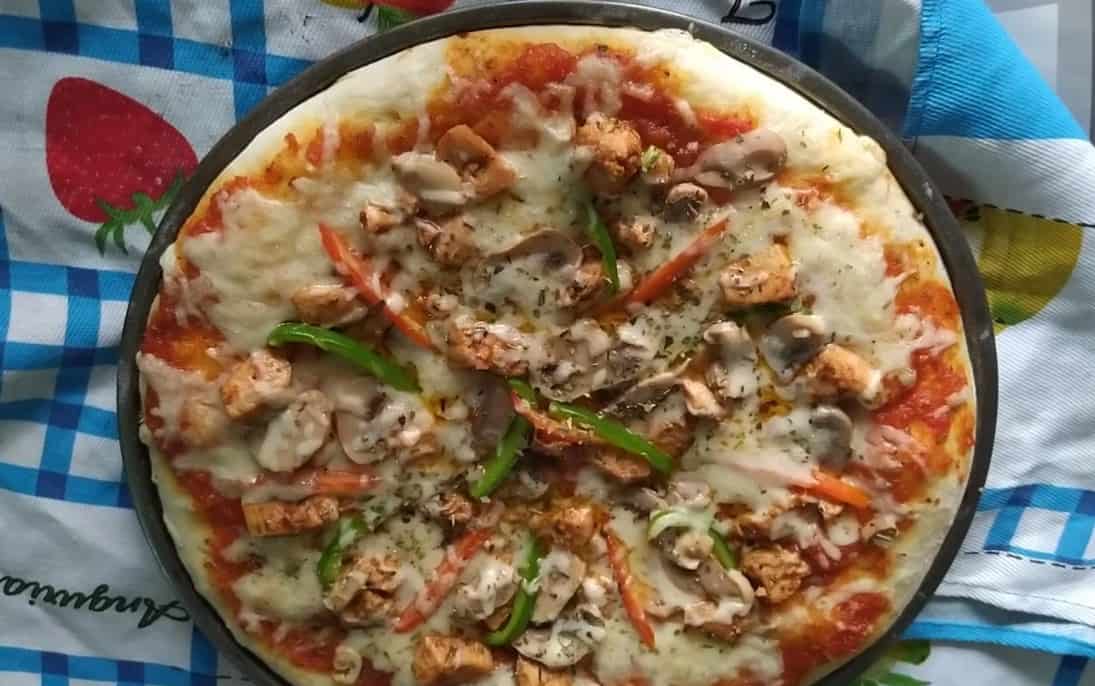 Flavorzzz Mushroom Pizza