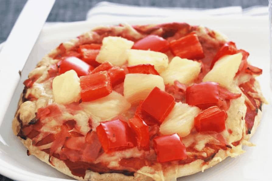 Hawaiian-Pita-Pizza