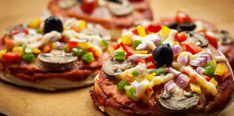 Mini-Mushroom-Pizza