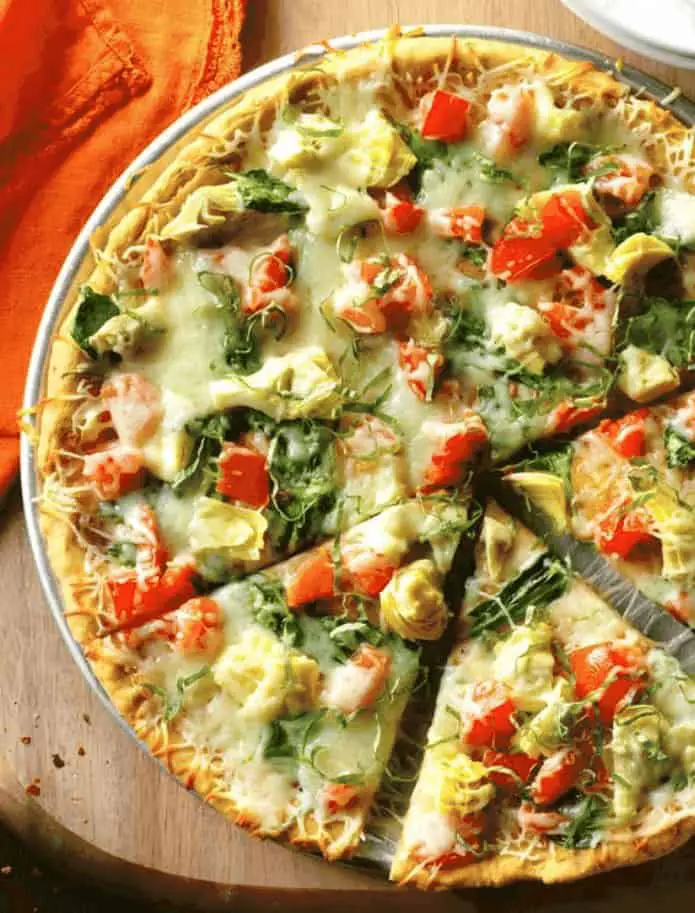 Non-Alcoholic-Beer-Artichoke-Pizza