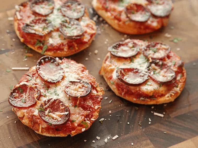 Pepperoni-English-Muffin-Pizza