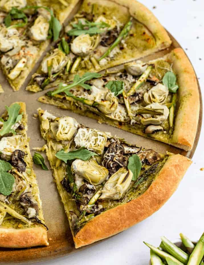 Vegan-Artichoke-Pesto-Pizza