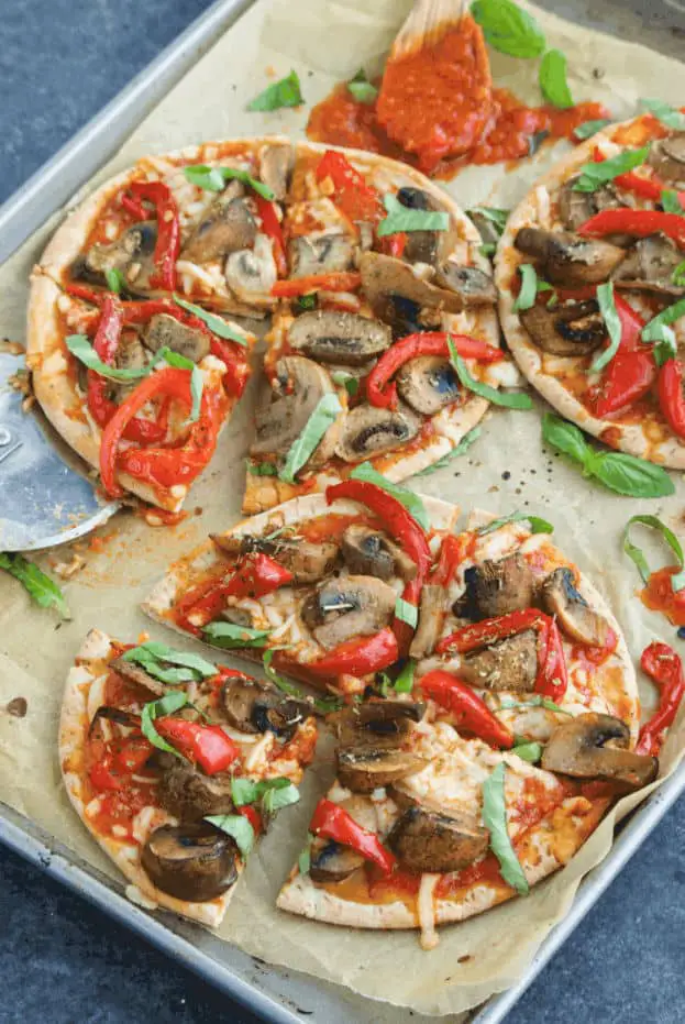 Vegan-Pita-Pizza