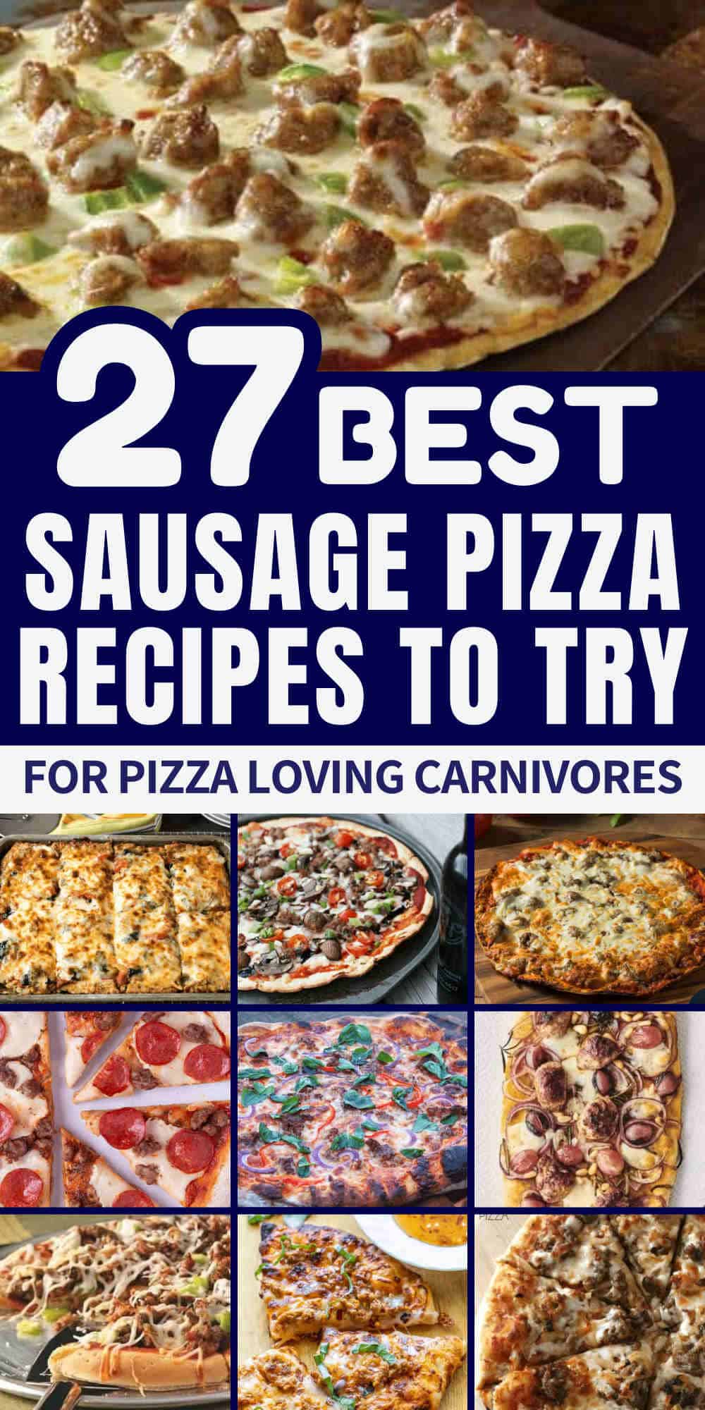 sausage pizza