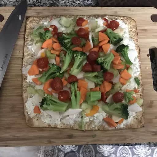 Ranch Veggie Pizza