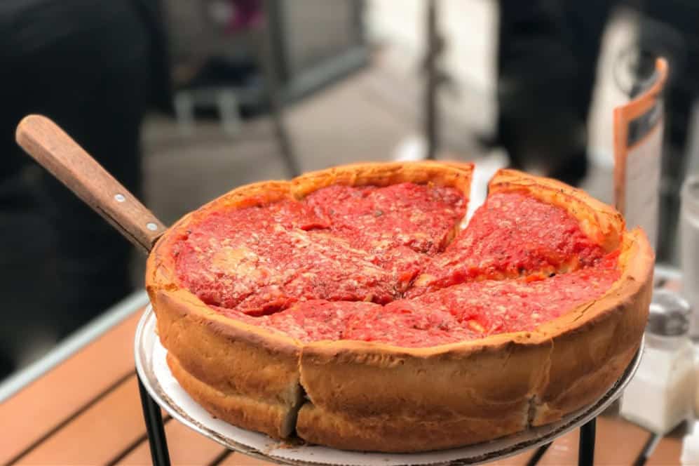 Chicago Deep Dish pizza