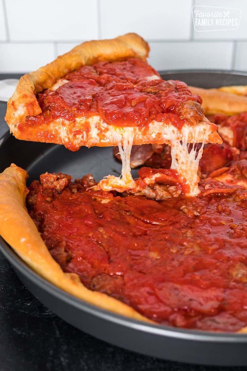 Gino’s Deep Dish Pizza Recipe