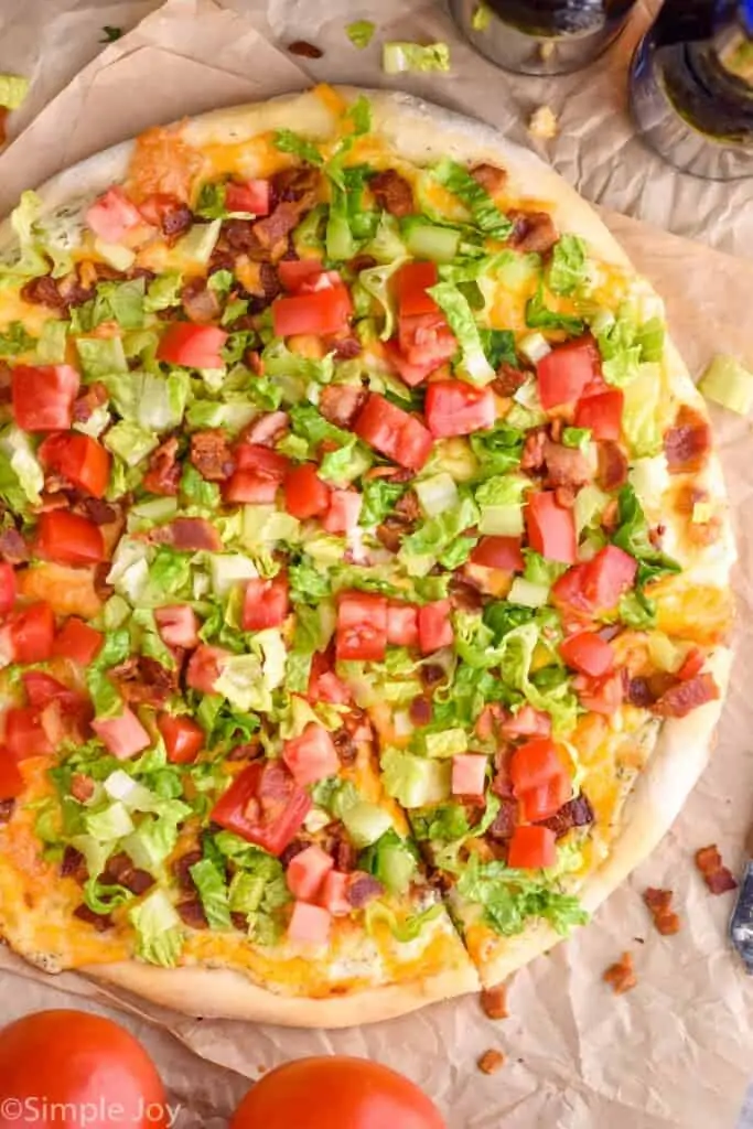 BLT Bacon Pizza