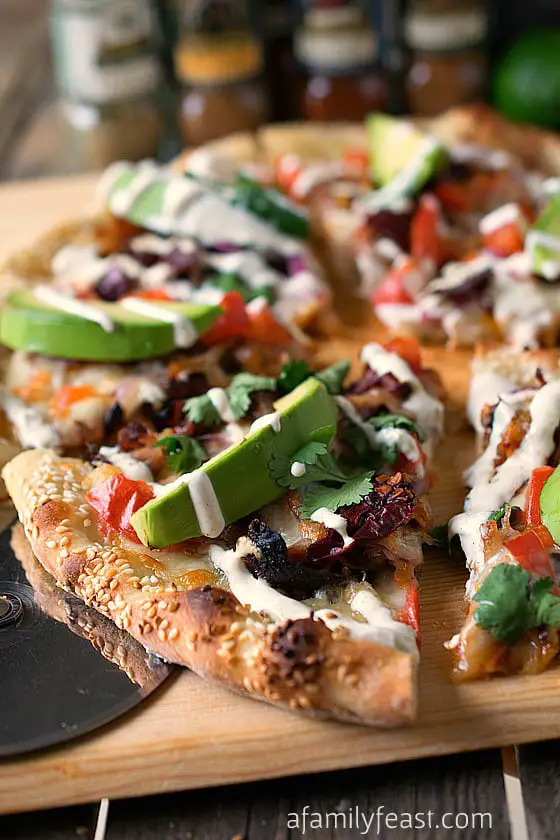 Cemita Pulled Pork Pizza