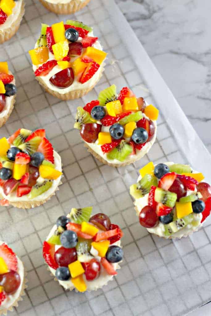 Fruit Pizza Cupcake Recipe