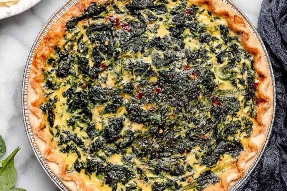 Gimme Delicious “The Best” Spinach Pizza Recipe