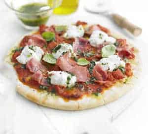 Ham & Ricotta Pizza Recipe