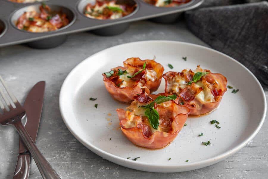 Keto Meat Lover Pizza Cups Recipe